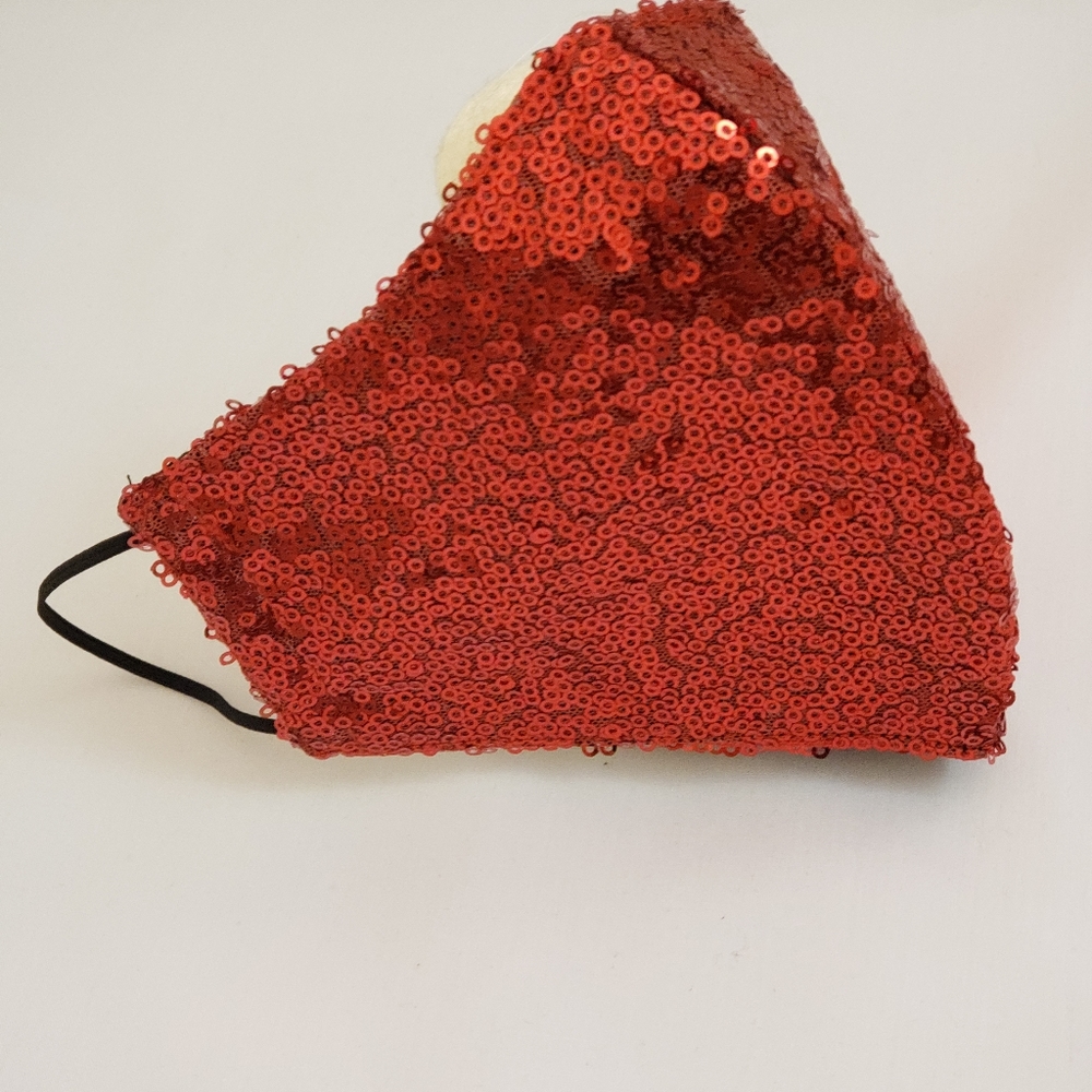 Sequin facemask